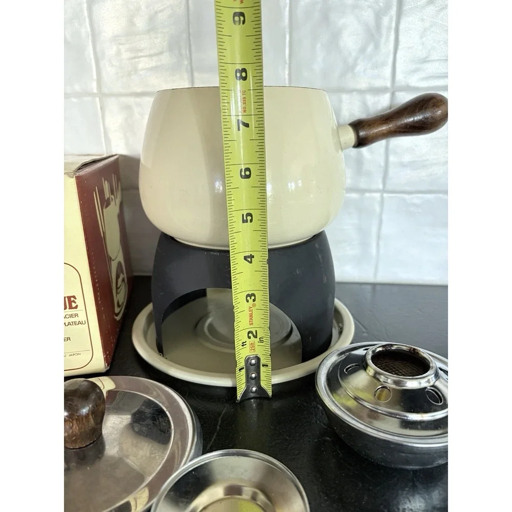 VTG The Chef's Tool Fondue Set for 6 W/Box MCM Made in Japan